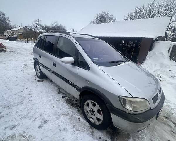 Сірий Опель Зафіра, об'ємом двигуна 2 л та пробігом 430 тис. км за 3500 $, фото 1 на Automoto.ua