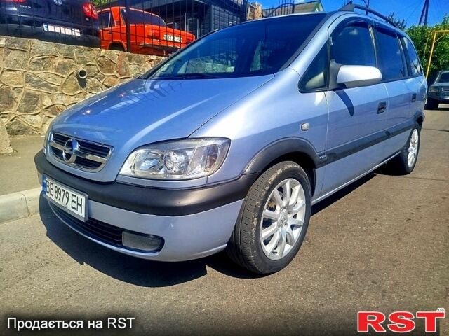 Сірий Опель Зафіра, об'ємом двигуна 2 л та пробігом 250 тис. км за 3999 $, фото 1 на Automoto.ua