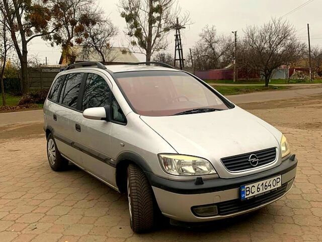 Сірий Опель Зафіра, об'ємом двигуна 1.8 л та пробігом 200 тис. км за 3700 $, фото 1 на Automoto.ua