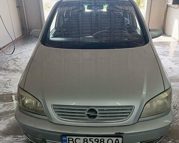 Серый Опель Зафира, объемом двигателя 2.2 л и пробегом 290 тыс. км за 3500 $, фото 1 на Automoto.ua