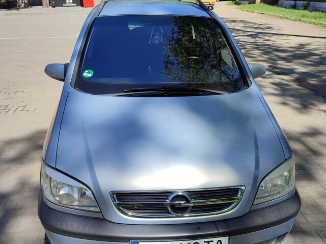 Сірий Опель Зафіра, об'ємом двигуна 2.2 л та пробігом 318 тис. км за 1800 $, фото 1 на Automoto.ua