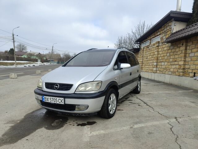 Сірий Опель Зафіра, об'ємом двигуна 1.8 л та пробігом 250 тис. км за 3600 $, фото 1 на Automoto.ua