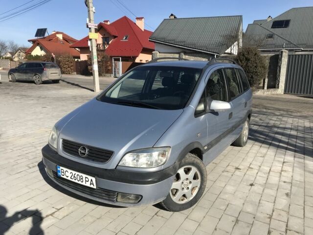 Сірий Опель Зафіра, об'ємом двигуна 1.6 л та пробігом 188 тис. км за 3600 $, фото 1 на Automoto.ua