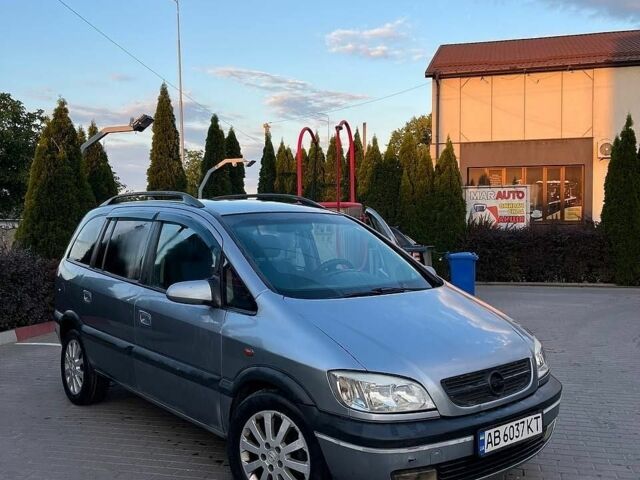 Серый Опель Зафира, объемом двигателя 2.17 л и пробегом 308 тыс. км за 2750 $, фото 1 на Automoto.ua
