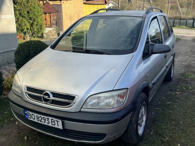 Серый Опель Зафира, объемом двигателя 2 л и пробегом 300 тыс. км за 1950 $, фото 1 на Automoto.ua