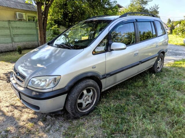 Сірий Опель Зафіра, об'ємом двигуна 1.6 л та пробігом 370 тис. км за 3600 $, фото 1 на Automoto.ua