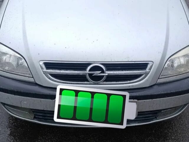 Сірий Опель Зафіра, об'ємом двигуна 2 л та пробігом 330 тис. км за 3500 $, фото 1 на Automoto.ua