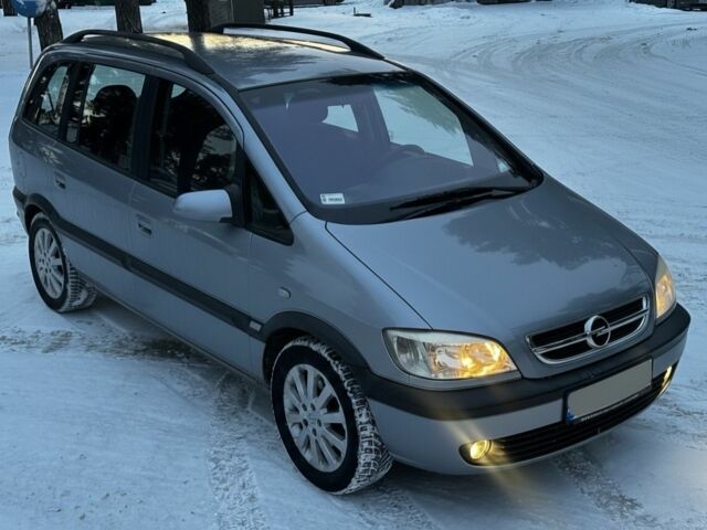 Серый Опель Зафира, объемом двигателя 1.8 л и пробегом 280 тыс. км за 3000 $, фото 1 на Automoto.ua