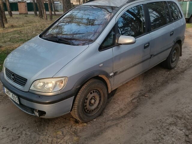 Серый Опель Зафира, объемом двигателя 0 л и пробегом 300 тыс. км за 1600 $, фото 1 на Automoto.ua