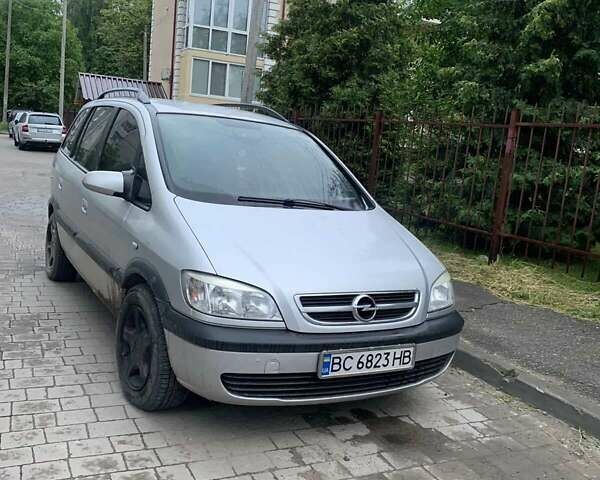 Серый Опель Зафира, объемом двигателя 1.8 л и пробегом 140 тыс. км за 3400 $, фото 1 на Automoto.ua
