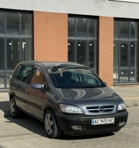 Сірий Опель Зафіра, об'ємом двигуна 2 л та пробігом 290 тис. км за 3500 $, фото 1 на Automoto.ua