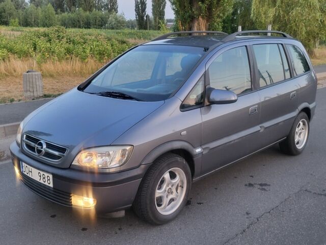 Сірий Опель Зафіра, об'ємом двигуна 2 л та пробігом 289 тис. км за 3200 $, фото 1 на Automoto.ua
