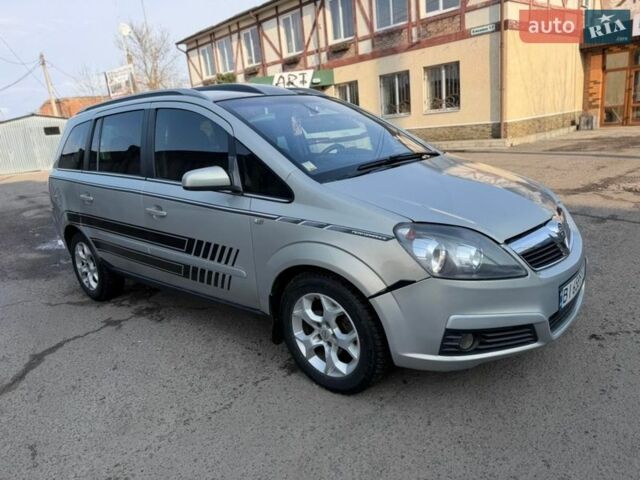 Сірий Опель Зафіра, об'ємом двигуна 1.91 л та пробігом 300 тис. км за 4200 $, фото 1 на Automoto.ua
