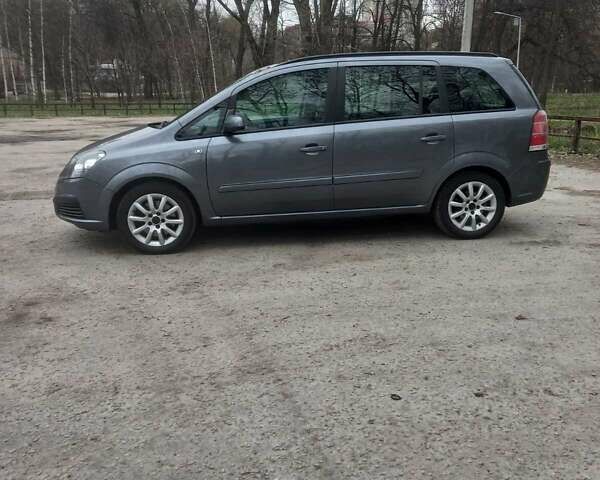 Сірий Опель Зафіра, об'ємом двигуна 1.91 л та пробігом 294 тис. км за 5800 $, фото 1 на Automoto.ua