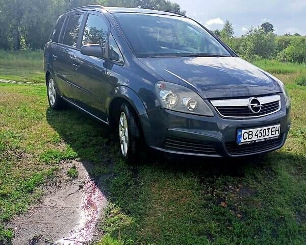 Сірий Опель Зафіра, об'ємом двигуна 1.8 л та пробігом 210 тис. км за 7300 $, фото 1 на Automoto.ua