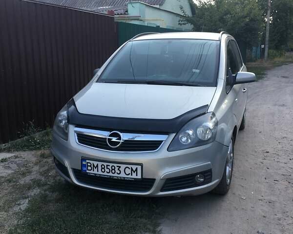 Серый Опель Зафира, объемом двигателя 1.8 л и пробегом 280 тыс. км за 4999 $, фото 1 на Automoto.ua
