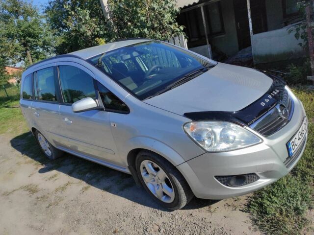 Серый Опель Зафира, объемом двигателя 1.9 л и пробегом 292 тыс. км за 6500 $, фото 1 на Automoto.ua