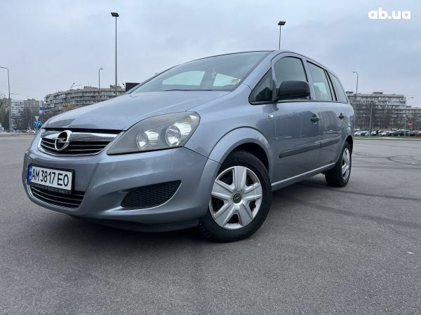 Сірий Опель Зафіра, об'ємом двигуна 1.6 л та пробігом 278 тис. км за 7200 $, фото 1 на Automoto.ua
