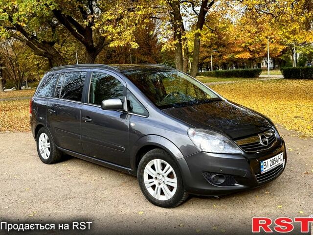 Сірий Опель Зафіра, об'ємом двигуна 1.6 л та пробігом 201 тис. км за 6200 $, фото 1 на Automoto.ua