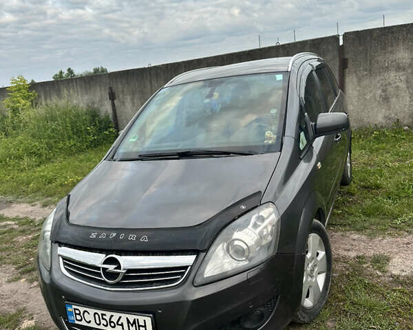 Серый Опель Зафира, объемом двигателя 1.7 л и пробегом 266 тыс. км за 7500 $, фото 1 на Automoto.ua