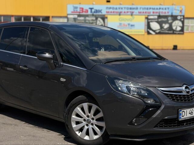 Сірий Опель Зафіра, об'ємом двигуна 2 л та пробігом 233 тис. км за 9298 $, фото 1 на Automoto.ua