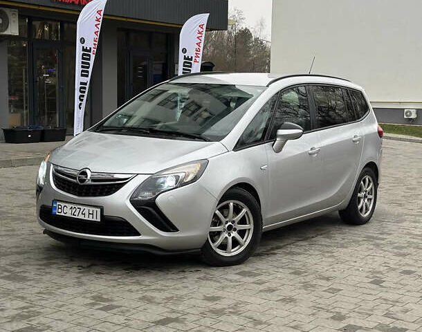 Серый Опель Зафира, объемом двигателя 1.96 л и пробегом 202 тыс. км за 7900 $, фото 1 на Automoto.ua