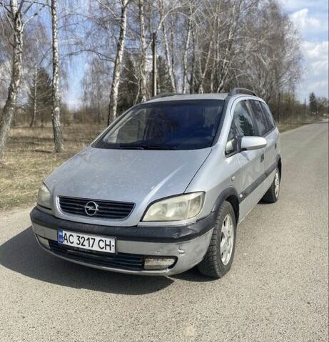 Сірий Опель Зафіра, об'ємом двигуна 2 л та пробігом 430 тис. км за 2600 $, фото 1 на Automoto.ua