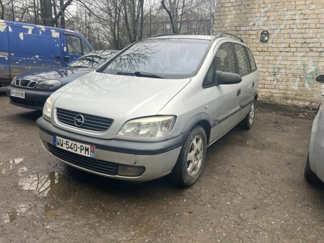 Серый Опель Зафира, объемом двигателя 0 л и пробегом 80 тыс. км за 1918 $, фото 1 на Automoto.ua
