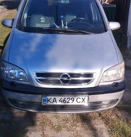 Сірий Опель Зафіра, об'ємом двигуна 2 л та пробігом 340 тис. км за 3800 $, фото 1 на Automoto.ua