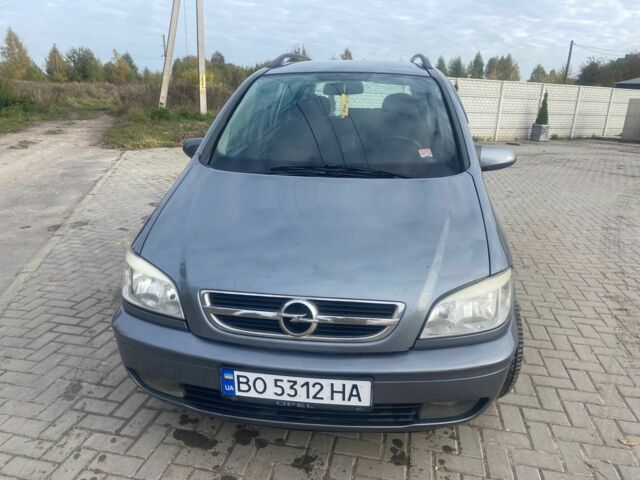 Сірий Опель Зафіра, об'ємом двигуна 1.8 л та пробігом 245 тис. км за 4500 $, фото 1 на Automoto.ua