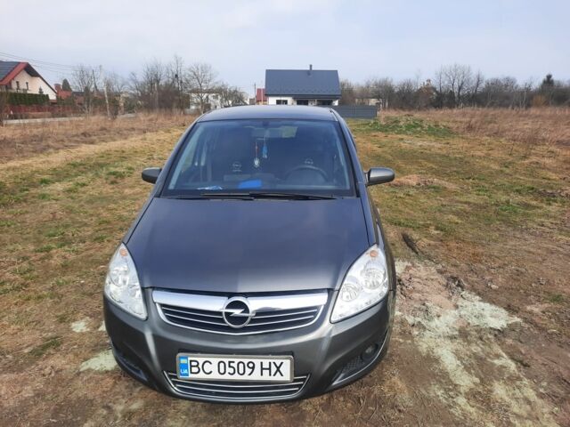 Серый Опель Зафира, объемом двигателя 1.9 л и пробегом 255 тыс. км за 6300 $, фото 1 на Automoto.ua