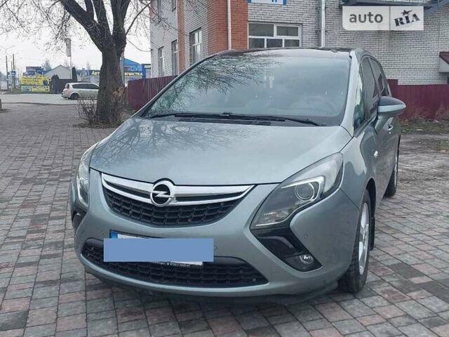Сірий Опель Зафіра, об'ємом двигуна 1.6 л та пробігом 186 тис. км за 12700 $, фото 1 на Automoto.ua