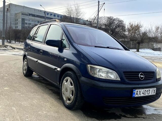 Синій Опель Зафіра, об'ємом двигуна 1.6 л та пробігом 2 тис. км за 2700 $, фото 1 на Automoto.ua