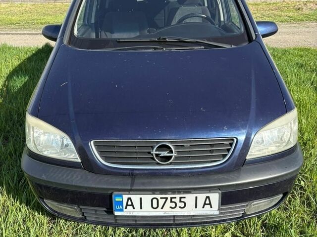 Синій Опель Зафіра, об'ємом двигуна 1.8 л та пробігом 318 тис. км за 2300 $, фото 1 на Automoto.ua