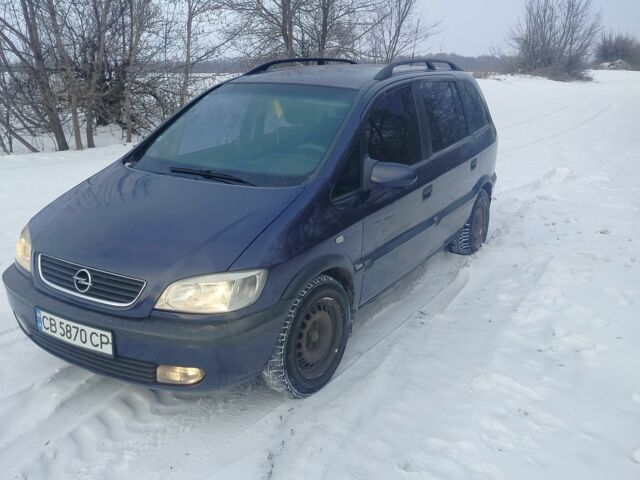 Синій Опель Зафіра, об'ємом двигуна 1.8 л та пробігом 1000 тис. км за 3100 $, фото 1 на Automoto.ua