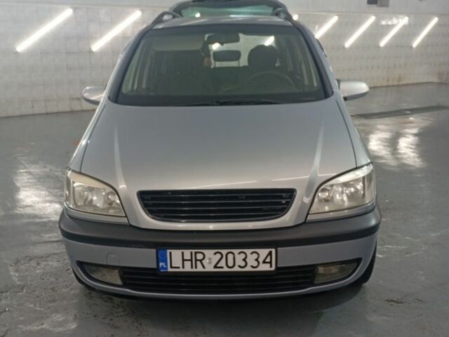 Синий Опель Зафира, объемом двигателя 1.8 л и пробегом 350 тыс. км за 2500 $, фото 1 на Automoto.ua