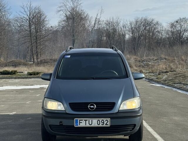 Синій Опель Зафіра, об'ємом двигуна 1.7 л та пробігом 199 тис. км за 1850 $, фото 1 на Automoto.ua