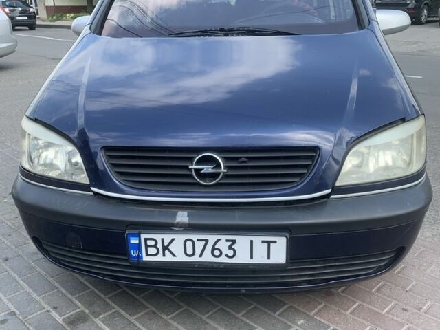 Синій Опель Зафіра, об'ємом двигуна 1.8 л та пробігом 363 тис. км за 2356 $, фото 1 на Automoto.ua
