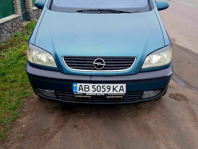 Синій Опель Зафіра, об'ємом двигуна 1.8 л та пробігом 375 тис. км за 4000 $, фото 1 на Automoto.ua