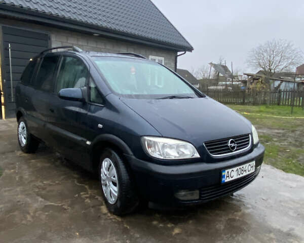 Синій Опель Зафіра, об'ємом двигуна 1.8 л та пробігом 350 тис. км за 3450 $, фото 1 на Automoto.ua