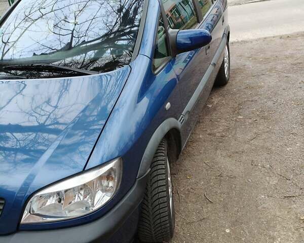 Синій Опель Зафіра, об'ємом двигуна 1.6 л та пробігом 186 тис. км за 6700 $, фото 1 на Automoto.ua