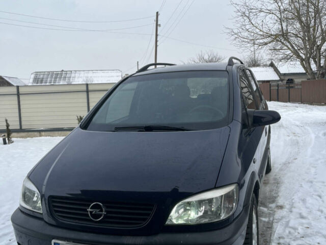 Синій Опель Зафіра, об'ємом двигуна 1.99 л та пробігом 300 тис. км за 3800 $, фото 1 на Automoto.ua