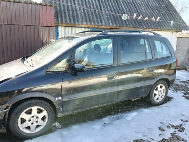 Синий Опель Зафира, объемом двигателя 0 л и пробегом 300 тыс. км за 344 $, фото 1 на Automoto.ua