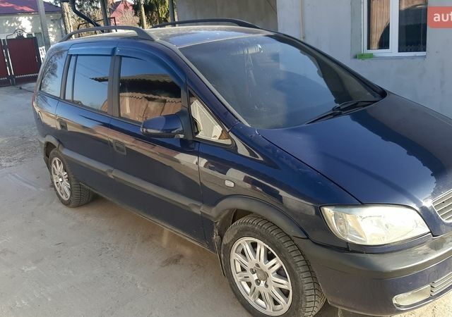 Синій Опель Зафіра, об'ємом двигуна 2.17 л та пробігом 418 тис. км за 3500 $, фото 1 на Automoto.ua