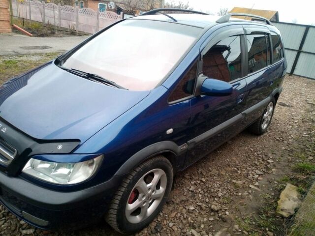 Синій Опель Зафіра, об'ємом двигуна 1.8 л та пробігом 270 тис. км за 4300 $, фото 1 на Automoto.ua