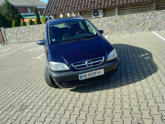 Синій Опель Зафіра, об'ємом двигуна 1.6 л та пробігом 236 тис. км за 3100 $, фото 1 на Automoto.ua