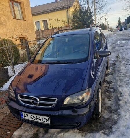Синій Опель Зафіра, об'ємом двигуна 2.2 л та пробігом 405 тис. км за 3500 $, фото 1 на Automoto.ua