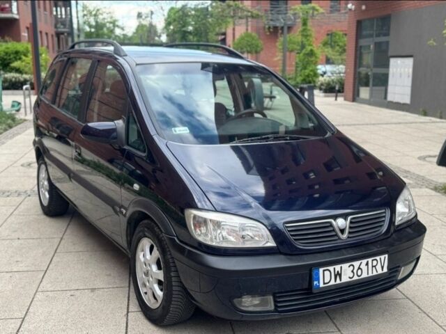 Синий Опель Зафира, объемом двигателя 0 л и пробегом 257 тыс. км за 2200 $, фото 1 на Automoto.ua