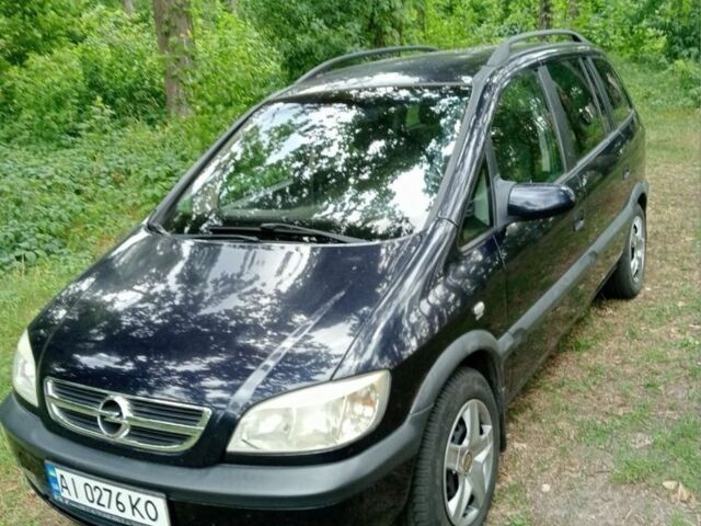 Синій Опель Зафіра, об'ємом двигуна 1.8 л та пробігом 317 тис. км за 3514 $, фото 1 на Automoto.ua