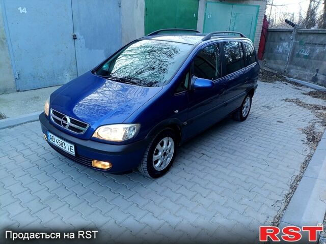 Синій Опель Зафіра, об'ємом двигуна 1.8 л та пробігом 230 тис. км за 3200 $, фото 1 на Automoto.ua